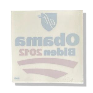 AFT Obama Biden 2012 Campaign Removable Car Decal